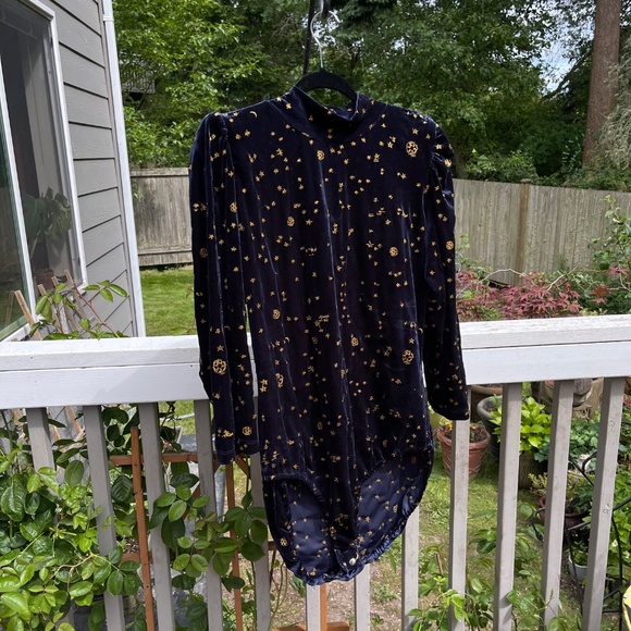 Samantha Pleet Celestial Velvet Body Suit - Picture 8 of 16